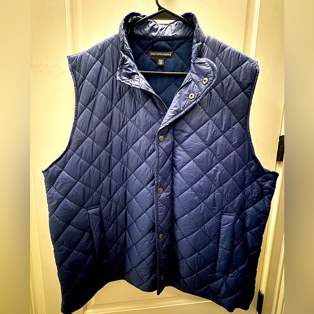 Saks Fifth Avenue down vest